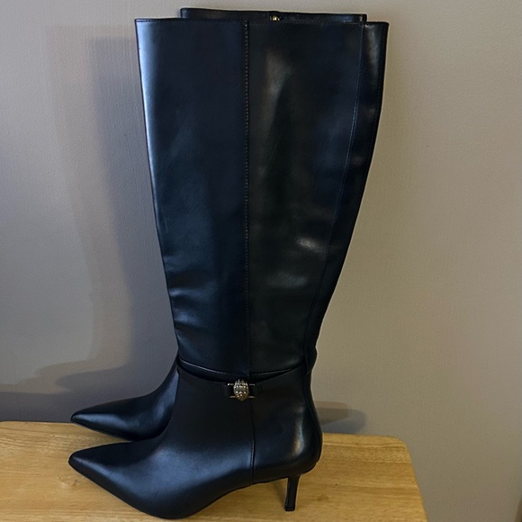 Kurt Geiger Kensington Tall Leather Boots - Picture 3 of 11